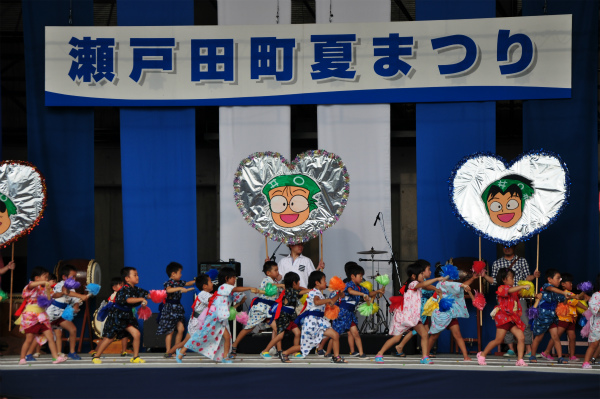 子どもたちによるダンスパフォーマンス