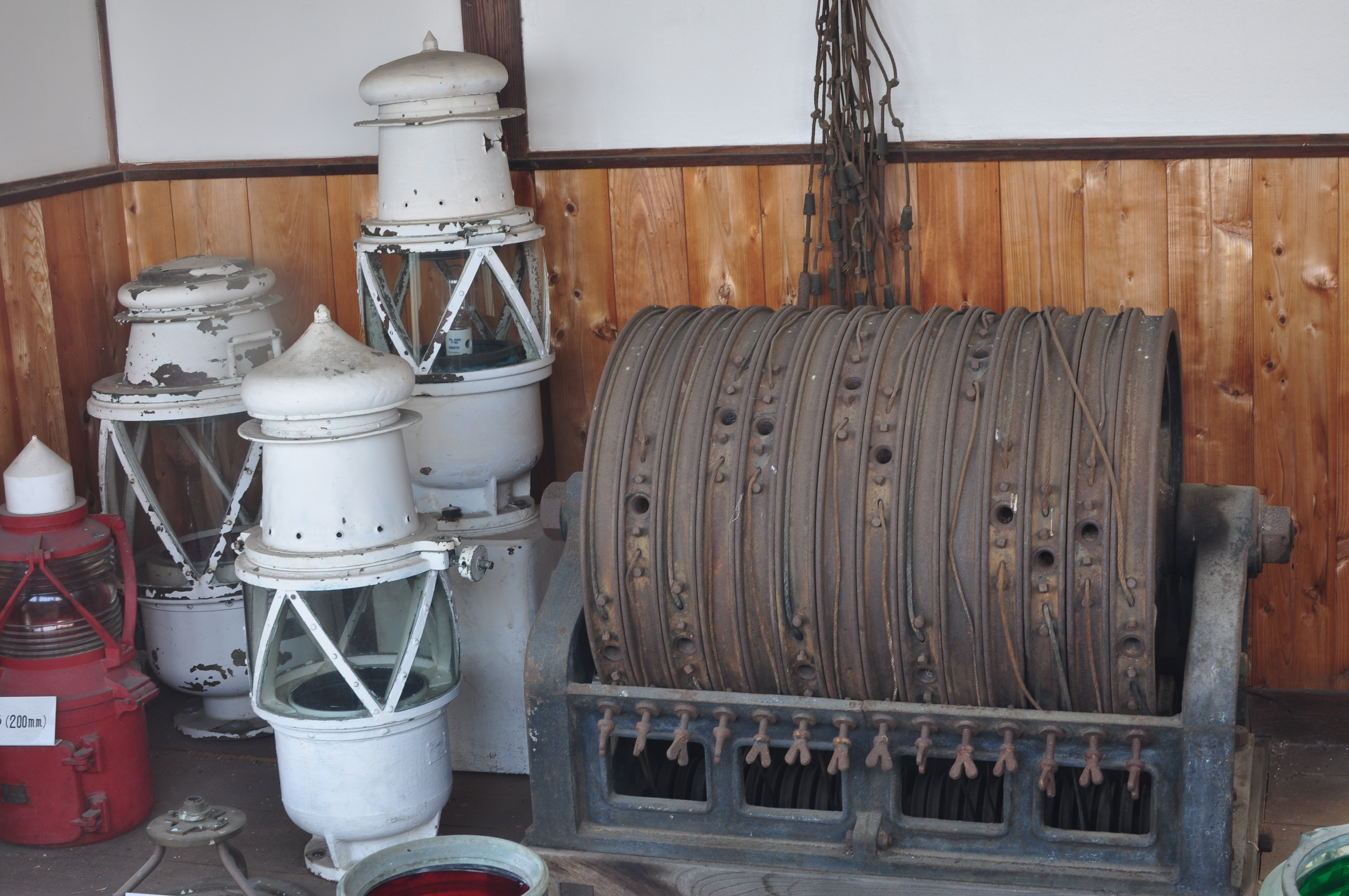 灯台記念館の展示物