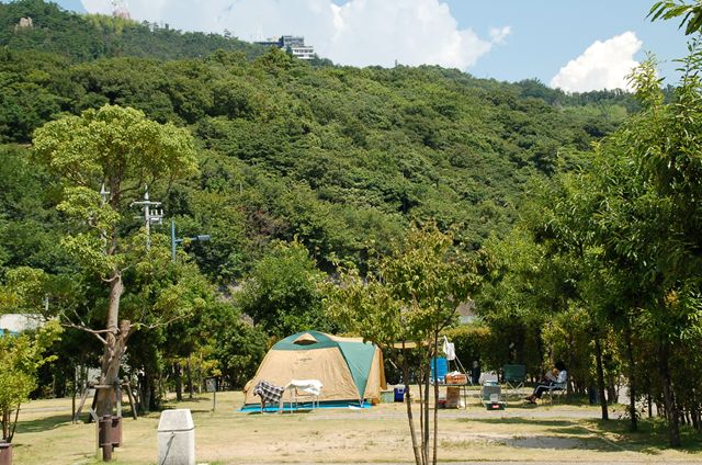 尾道マリン・ユース・センター　オートキャンプ場