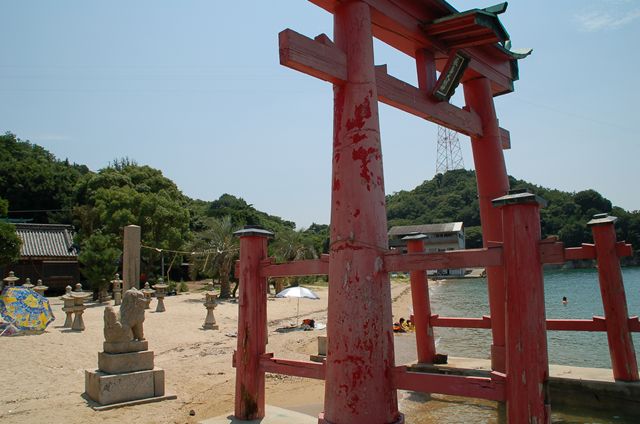 岩子島厳島神社 鳥居