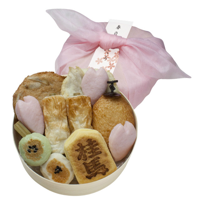 春限定のお詰合せ「春のまごころ」。お土産にぴったりです。