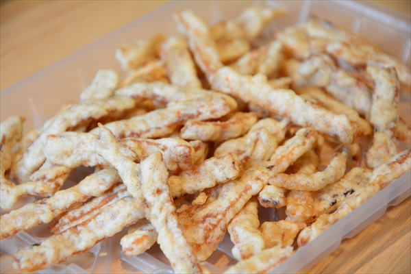 できたてのイカ天も試食できます