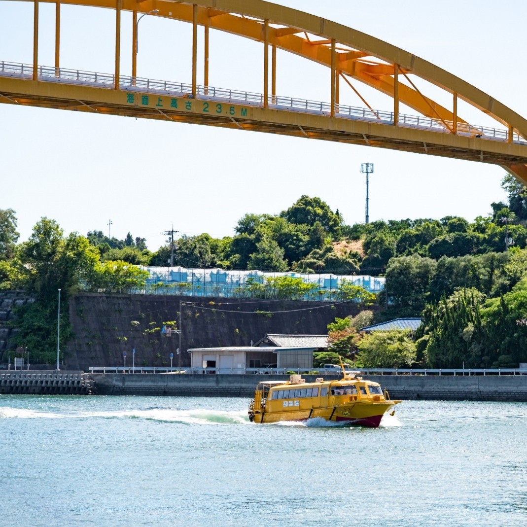 耕三寺・平山郁夫美術館へ船で行ってみよう