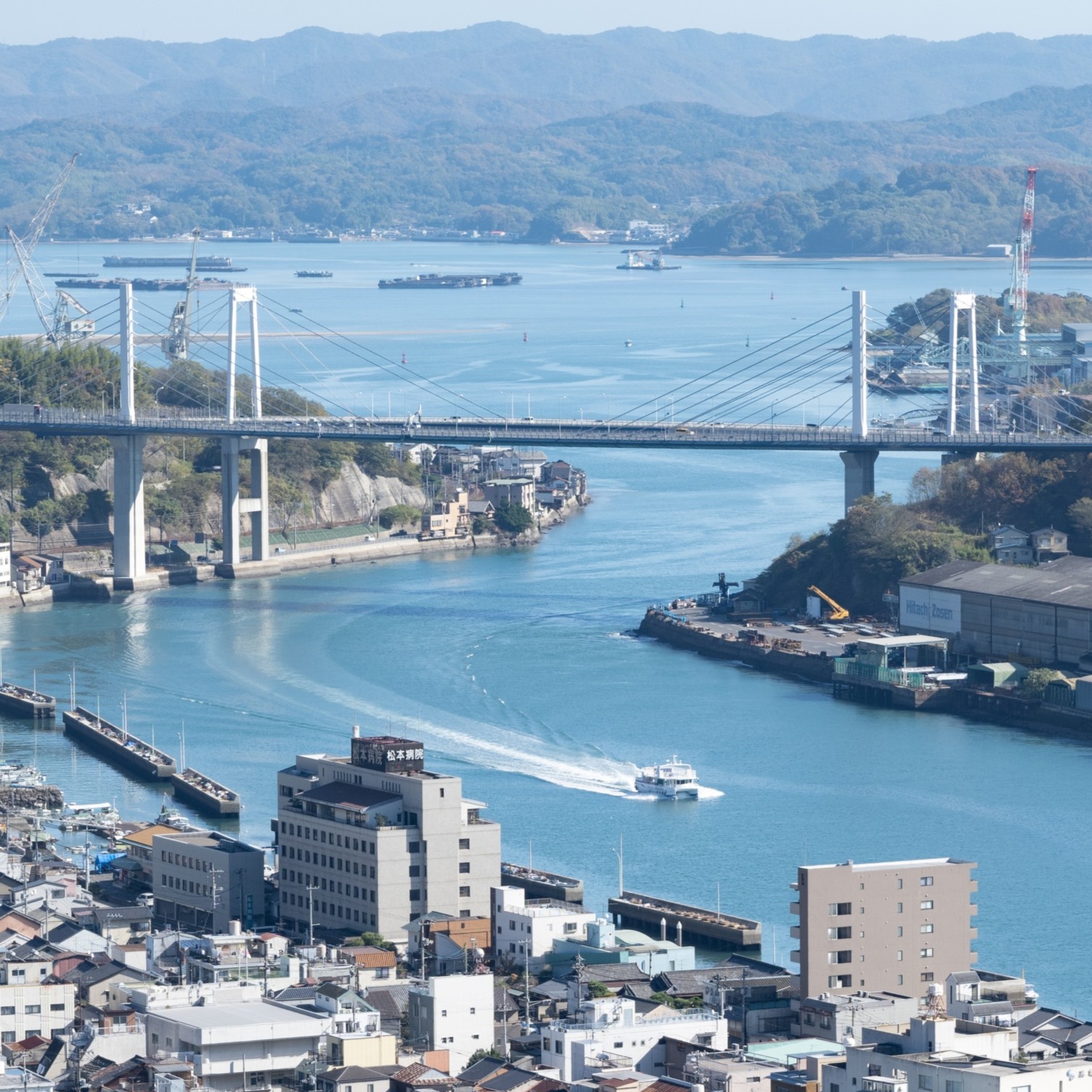 瀬戸内しまなみ海道・新尾道大橋(尾道大橋)