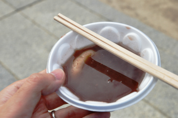 ぜんざいの振る舞いも行われます