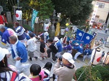 （10月中旬）土生町秋祭り、大山神社例大祭