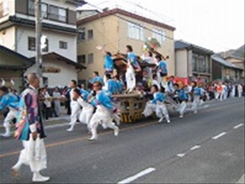 （10月中旬）土生町秋祭り、大山神社例大祭