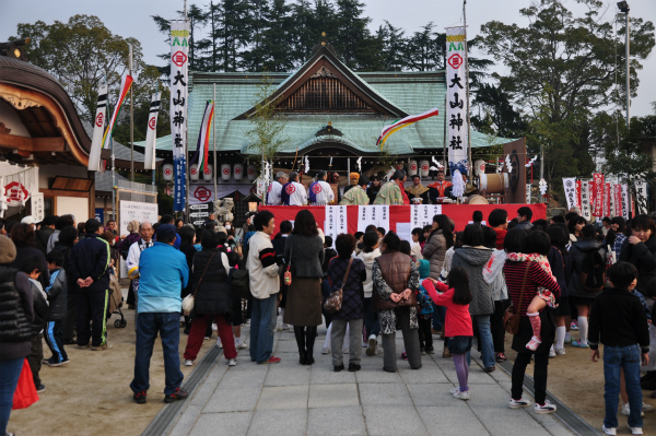 豆まき会場全景