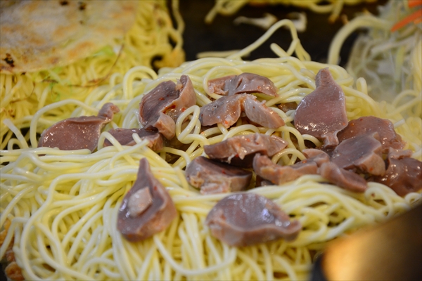 尾道焼きの特徴、砂ズリ入り