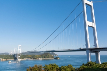 瀬戸内しまなみ海道来島海峡大橋
