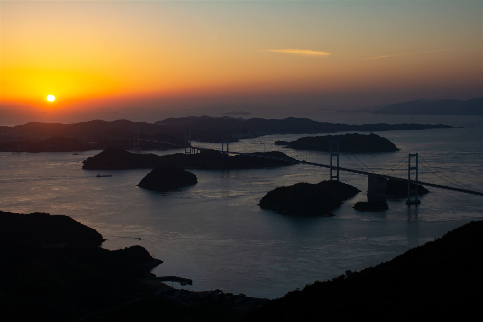 瀬戸内しまなみ海道来島海峡大橋