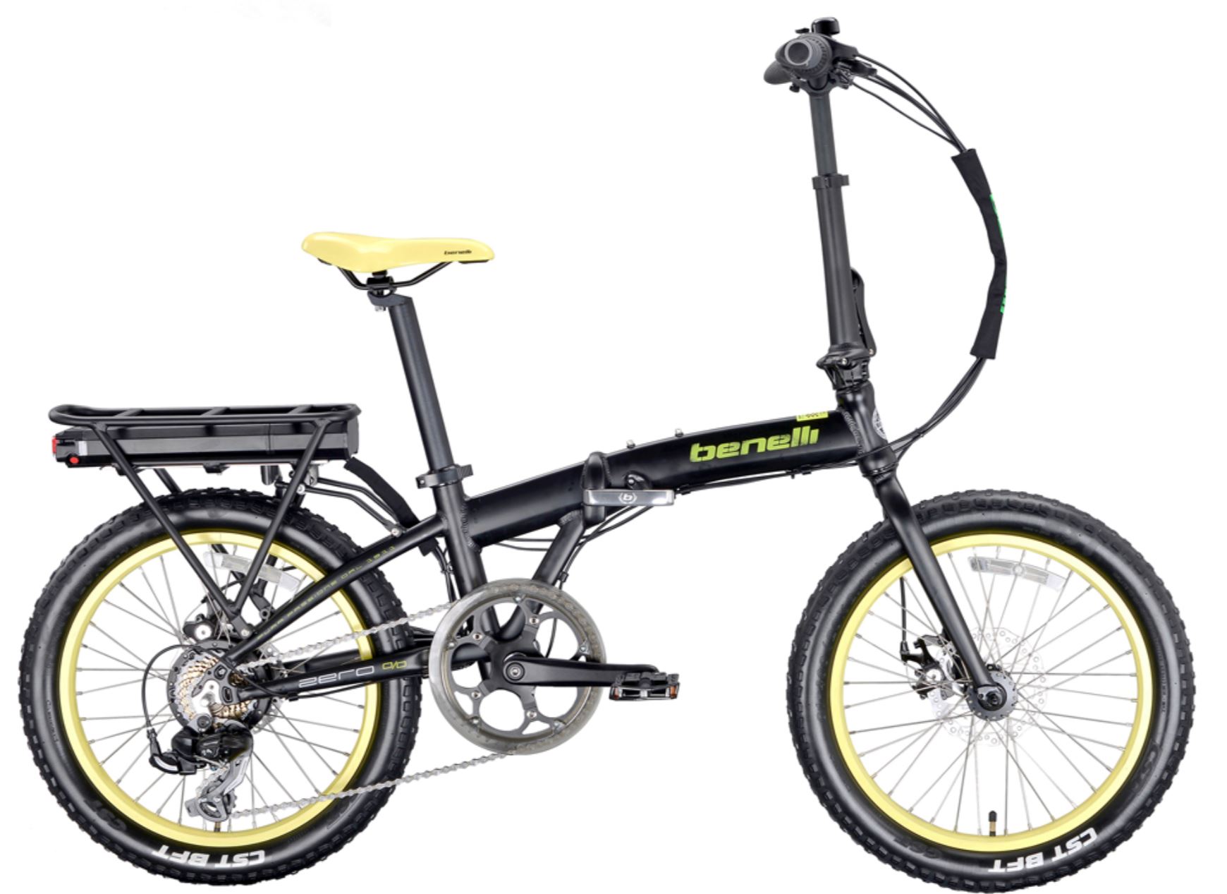 BENELLIの車両は太いタイヤで乗り心地も良く、街乗りに適した自転車です。