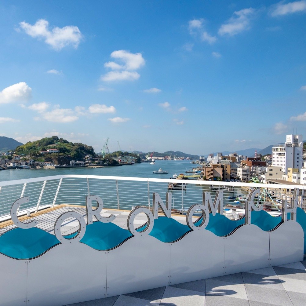 尾道市役所展望デッキ