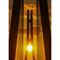 夕陽の架け橋、生口島